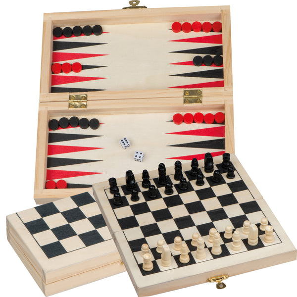 Backgammon - Schach -Dame Spiel MARCO