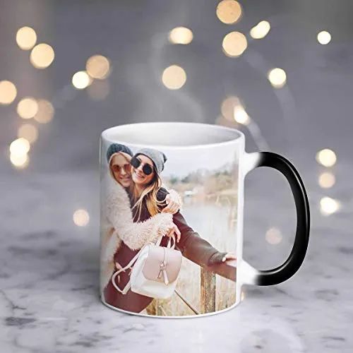 Personalisierte Fototasse - Farbwechsel Zaubertasse mit eigenem Foto - FOTOFOL