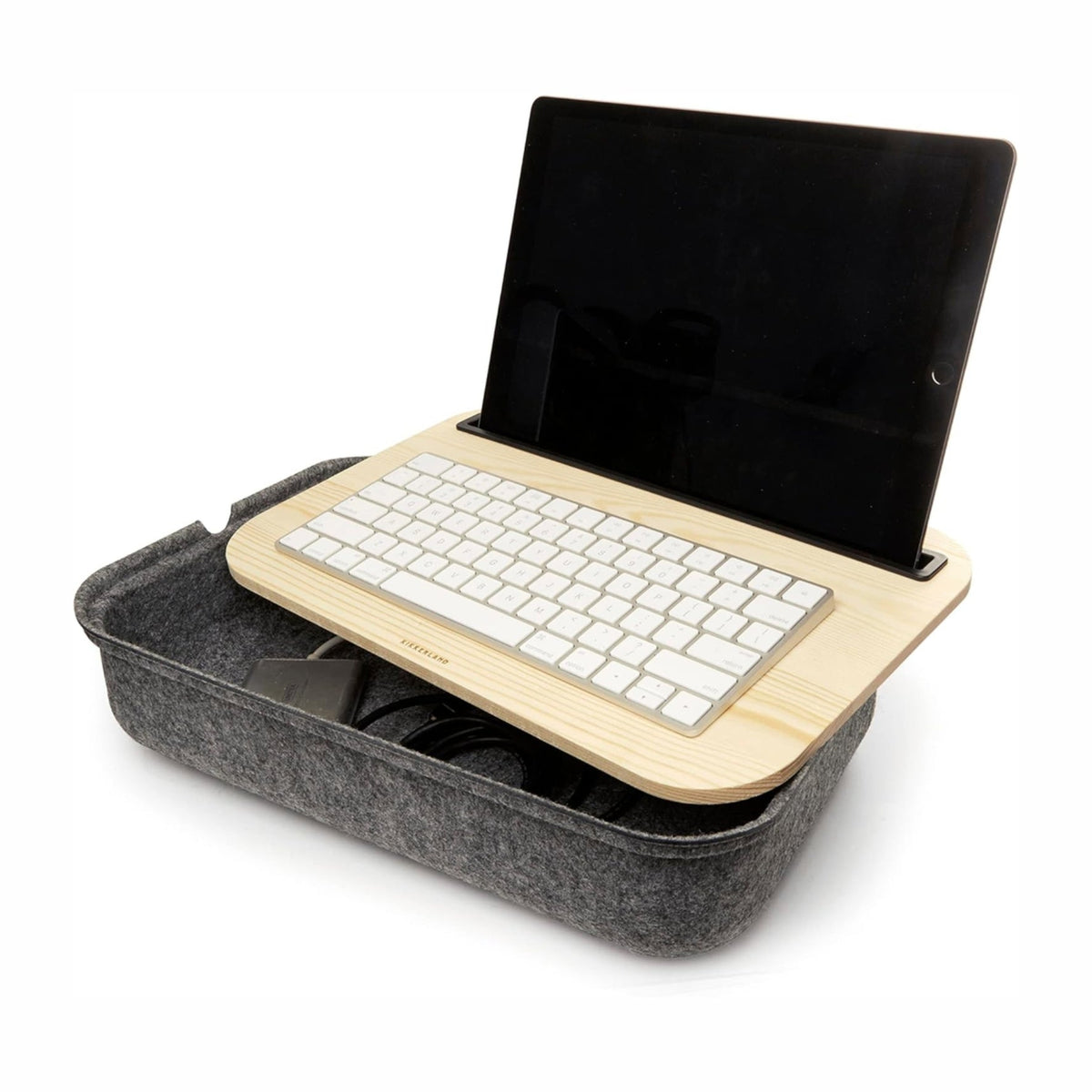 Kikkerland- 2-in-1 Tablet-Ständer mit Tablett