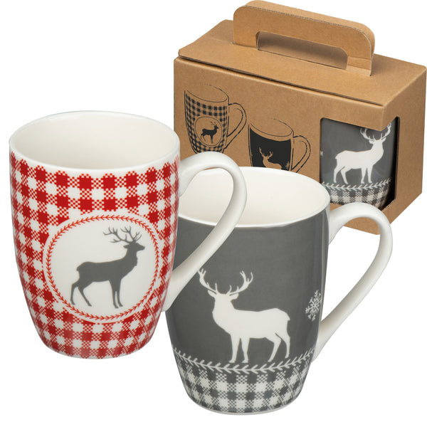 Set aus 2 Weihnachtstassen ARMIN