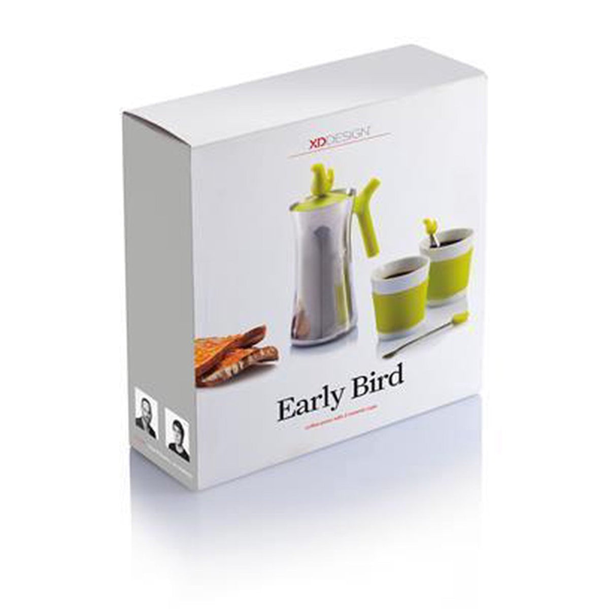 Early Bird - Kaffeepresse mit 2 Tassen