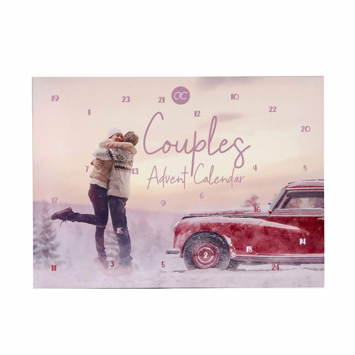 Adventskalender Couples für Paare mit 24 Bade- und Körperpflege - FOTOFOL