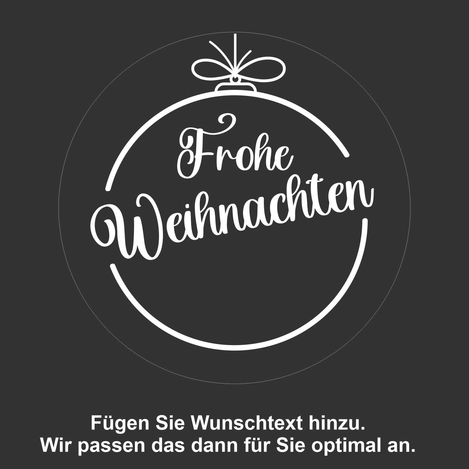 Weihnachten Aufkleber für Geschenke  - 24 Stück Personalisierte transparente Aufkleber - FOTOFOL