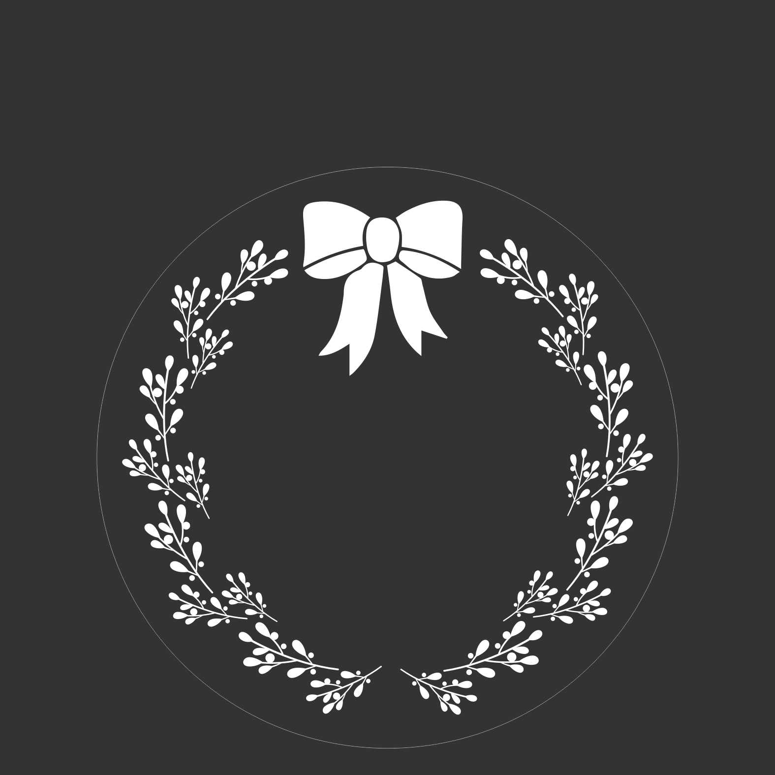 Weihnachten Aufkleber für Geschenke  - 24 Stück Personalisierte transparente Aufkleber - FOTOFOL