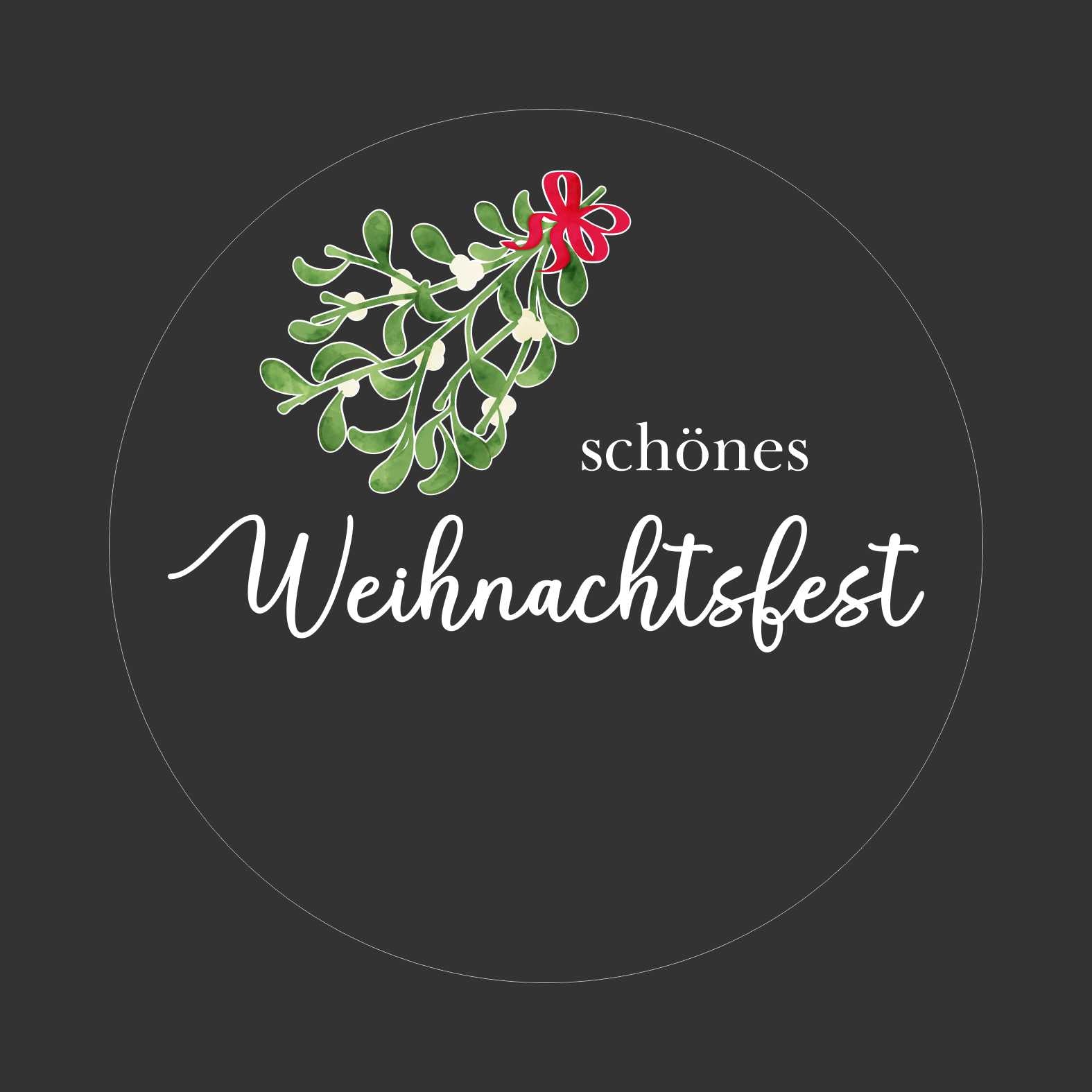 Weihnachten Aufkleber für Geschenke  - 24 Stück Personalisierte transparente Aufkleber - FOTOFOL