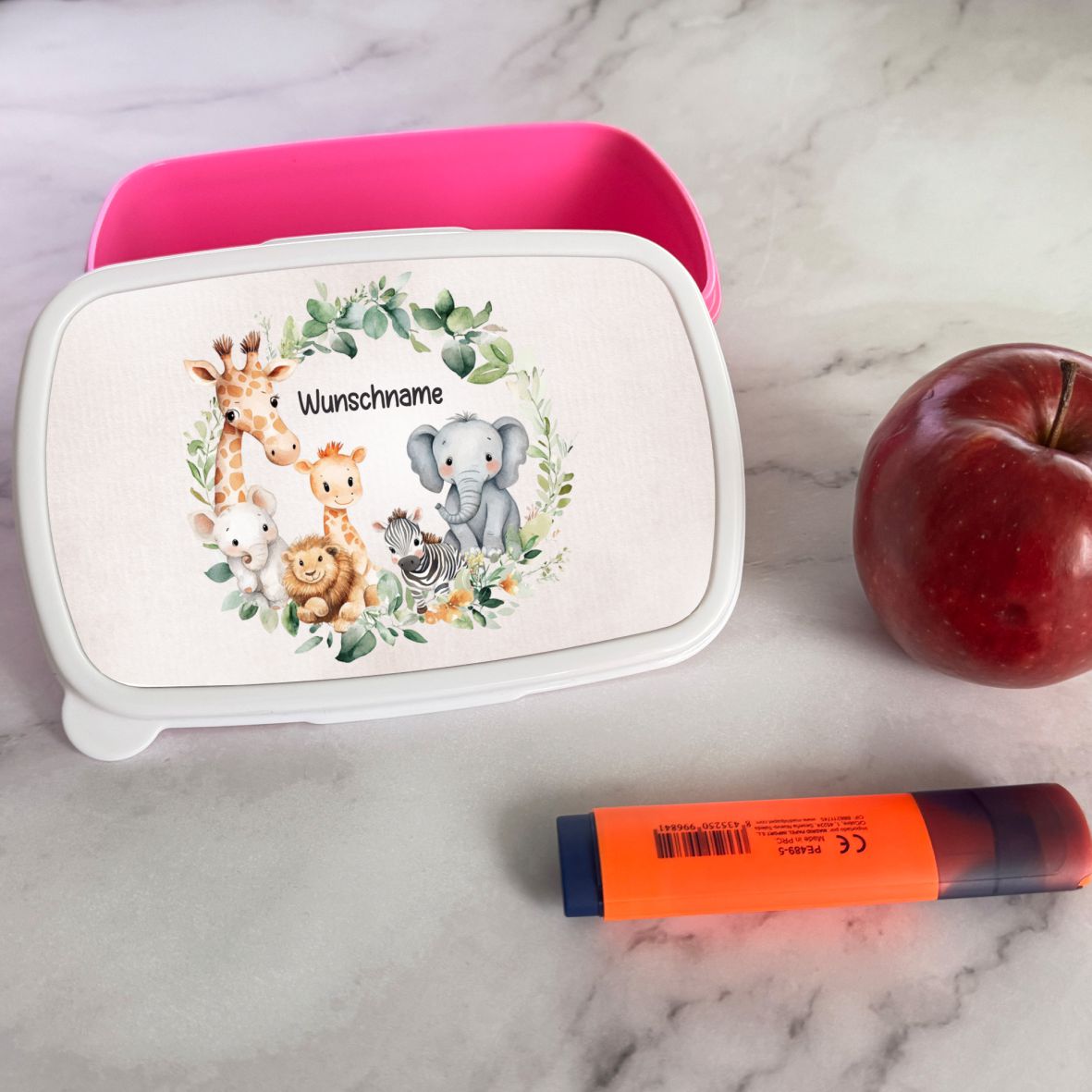 FOTOFOL - Brotdose Kinder personalisiert mit Namen