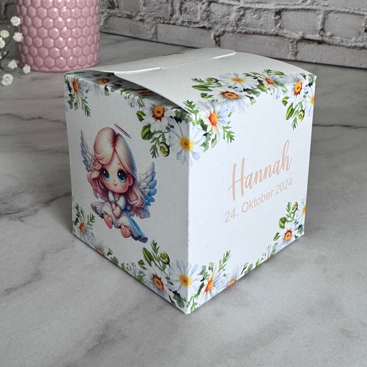 Geschenkbox personalisiert - Engel - FOTOFOL