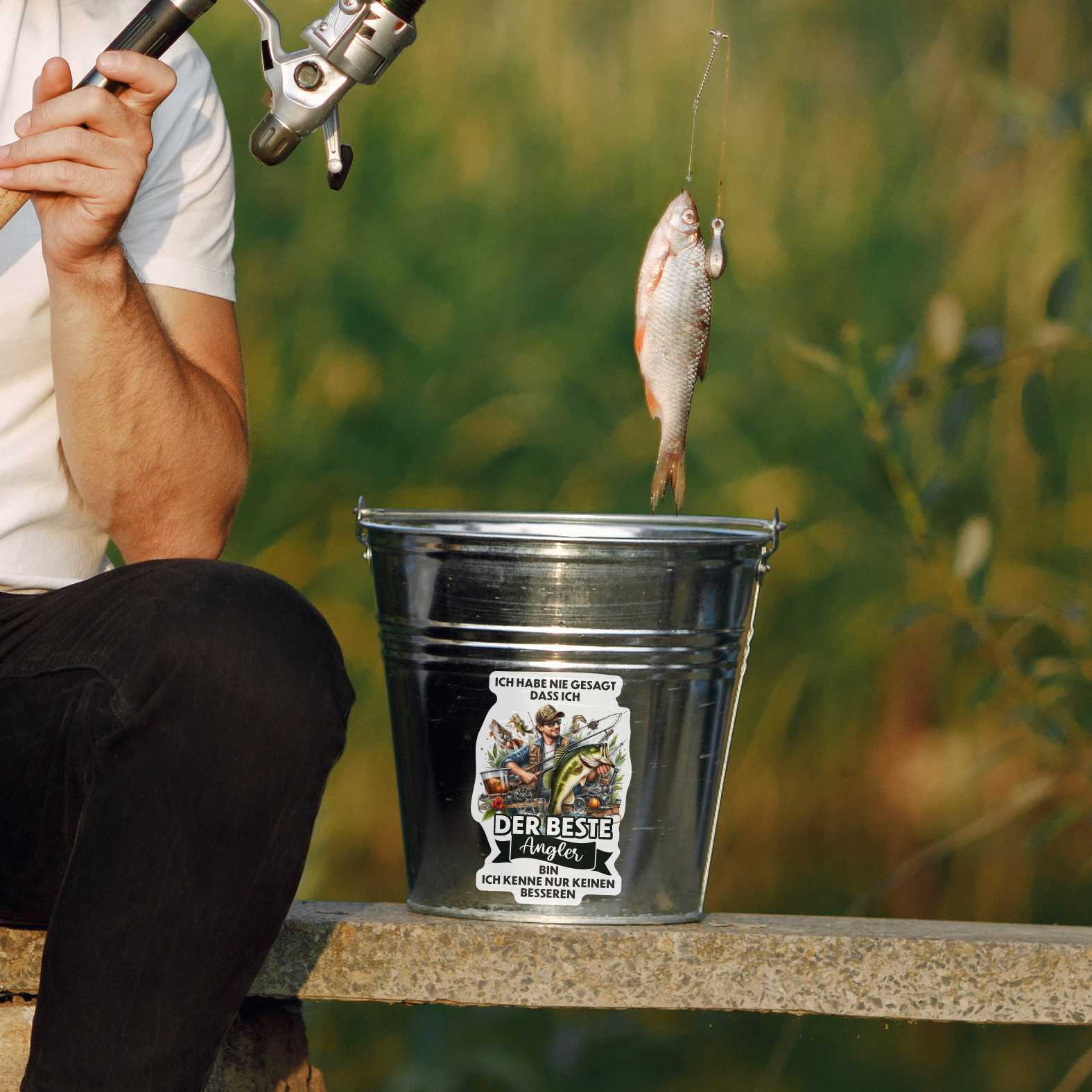 Angler Fischer Aufkleber Set