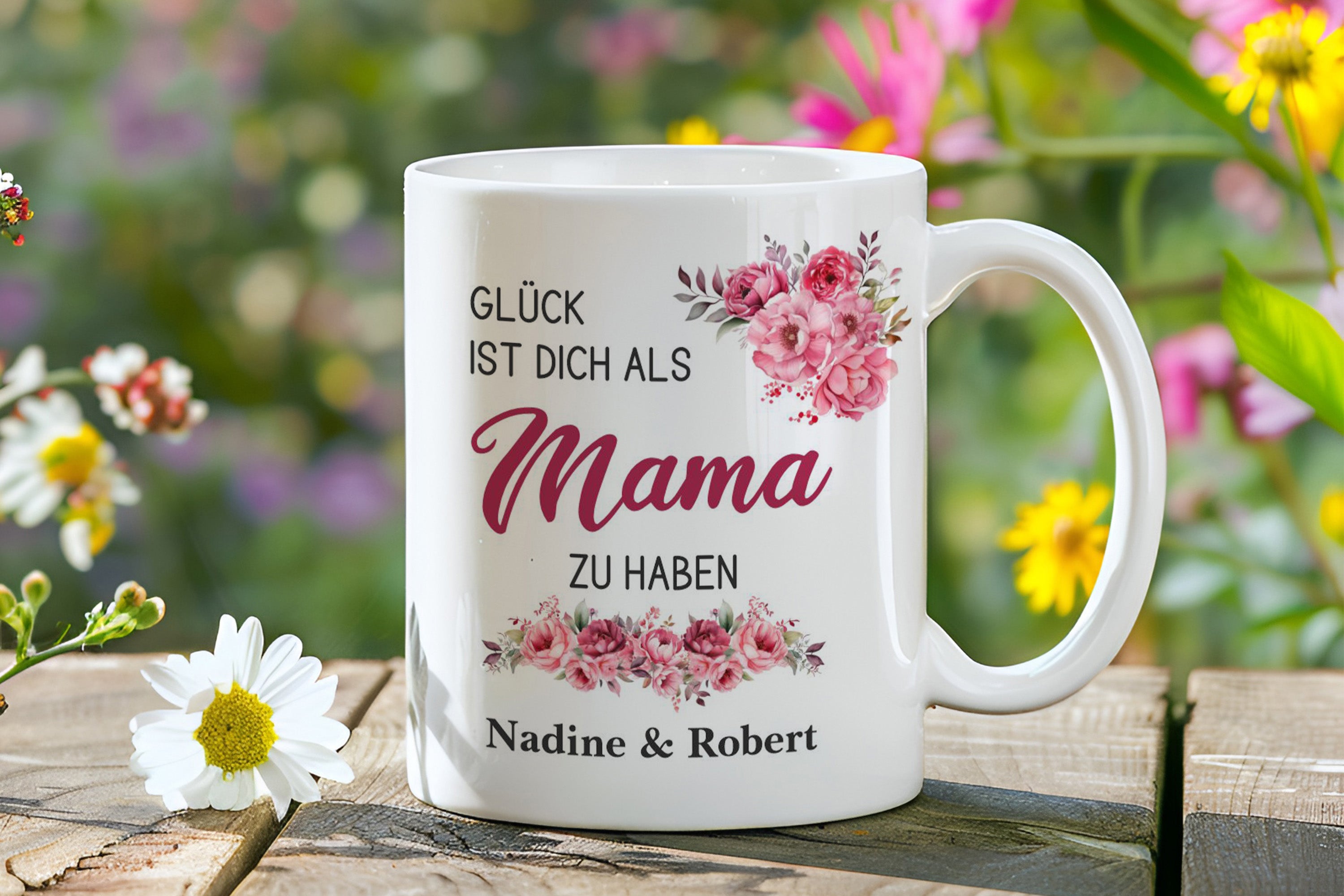 Personalisierte Tasse für die beste Mama - FOTOFOL