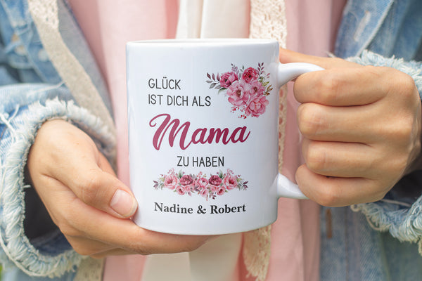 Personalisierte Tasse für die beste Mama