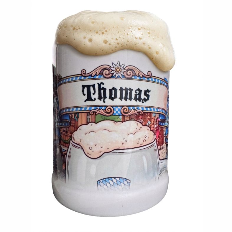 Bierkrug personalisiert mit Namen