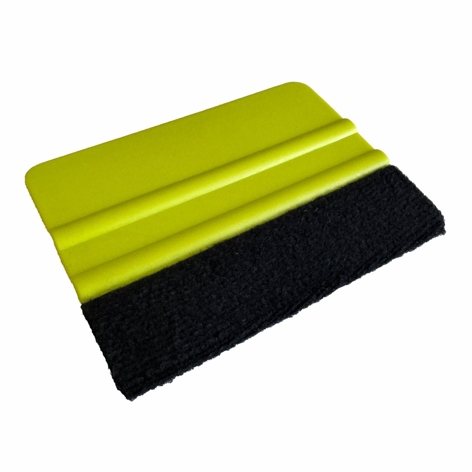 Rakel [10x7,3cm] mit Filzkante als Werkzeug für Folierung von: Autofolie, Wrapping Folie,  Möbelfolie, Fensterfolie - Grün - FOTOFOL