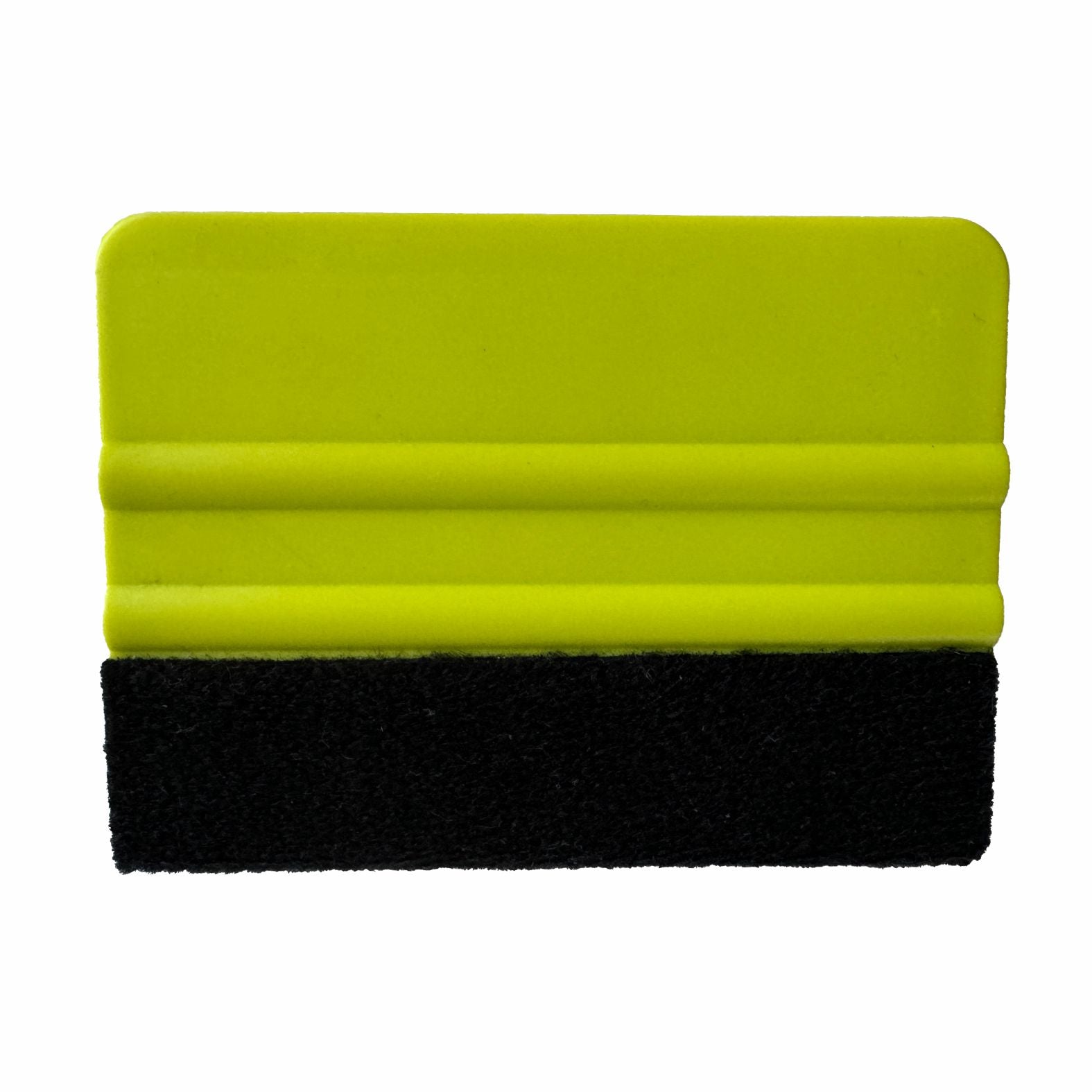 4er Set Rakel [10x7,3cm] mit Filzkante als Werkzeug für Folierung von: Autofolie, Wrapping Folie,  Möbelfolie, Fensterfolie - FOTOFOL