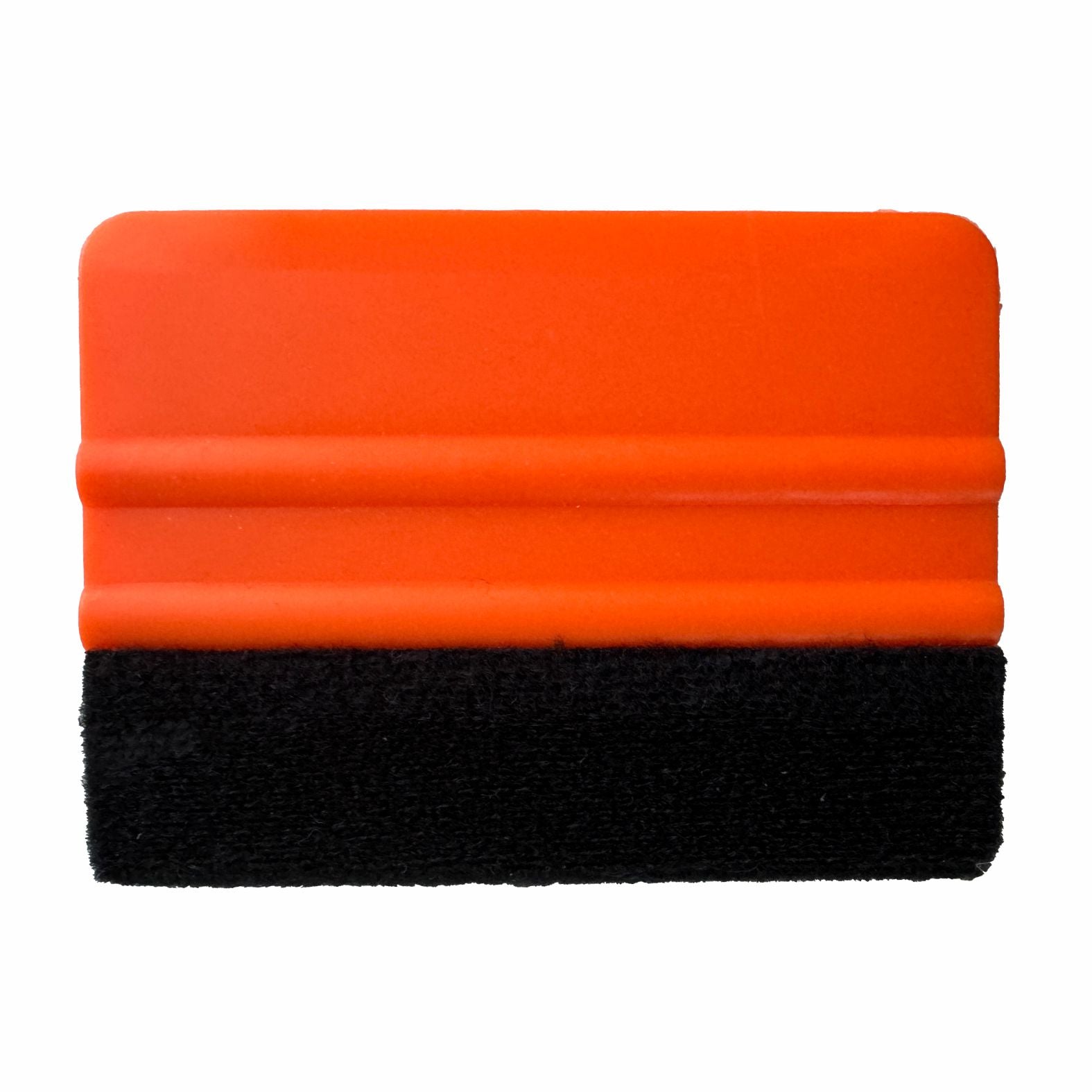 4er Set Rakel [10x7,3cm] mit Filzkante als Werkzeug für Folierung von: Autofolie, Wrapping Folie,  Möbelfolie, Fensterfolie - FOTOFOL