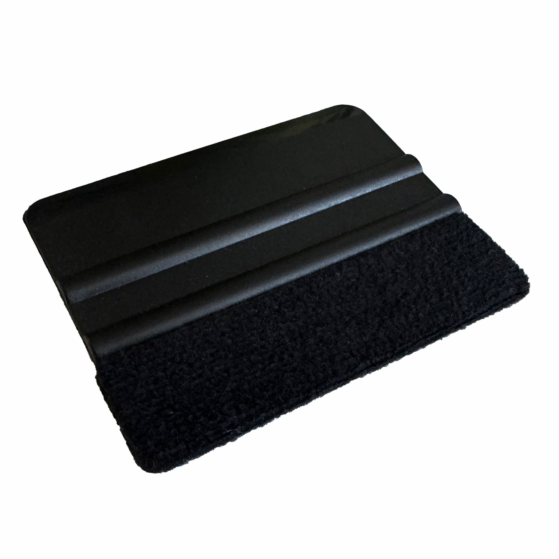 4er Set Rakel [10x7,3cm] mit Filzkante als Werkzeug für Folierung von: Autofolie, Wrapping Folie,  Möbelfolie, Fensterfolie - FOTOFOL