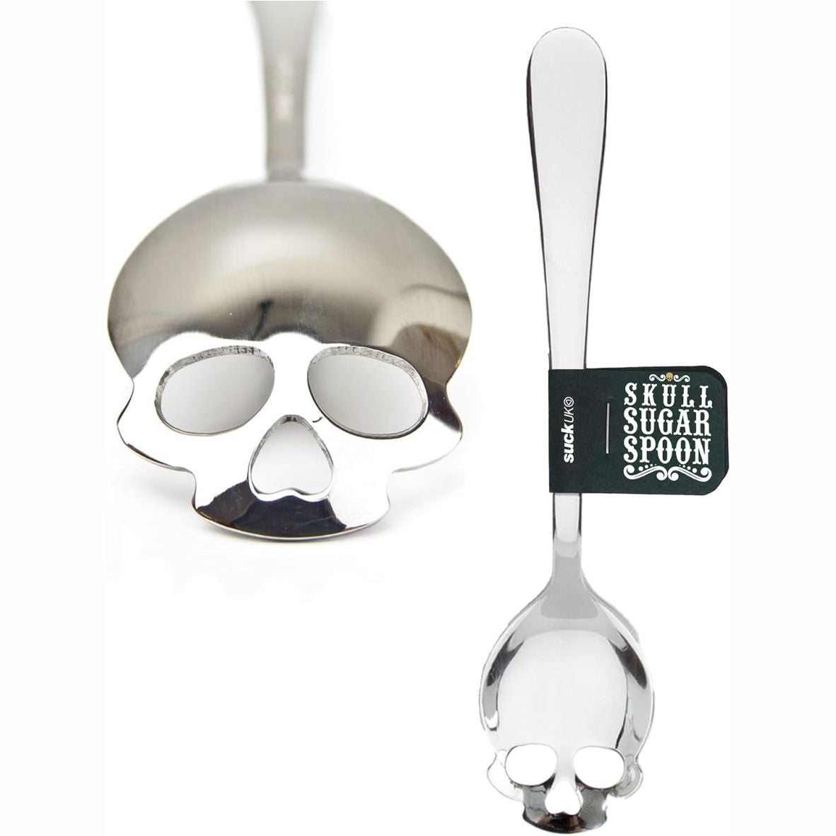 SUCK UK Totenkopf-Teelöffel „Sugar Skull“