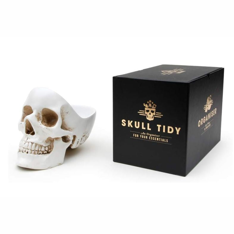 Suck UK | Totenkopf-Schale, Aufbewahrungsbehälter für Accessoires