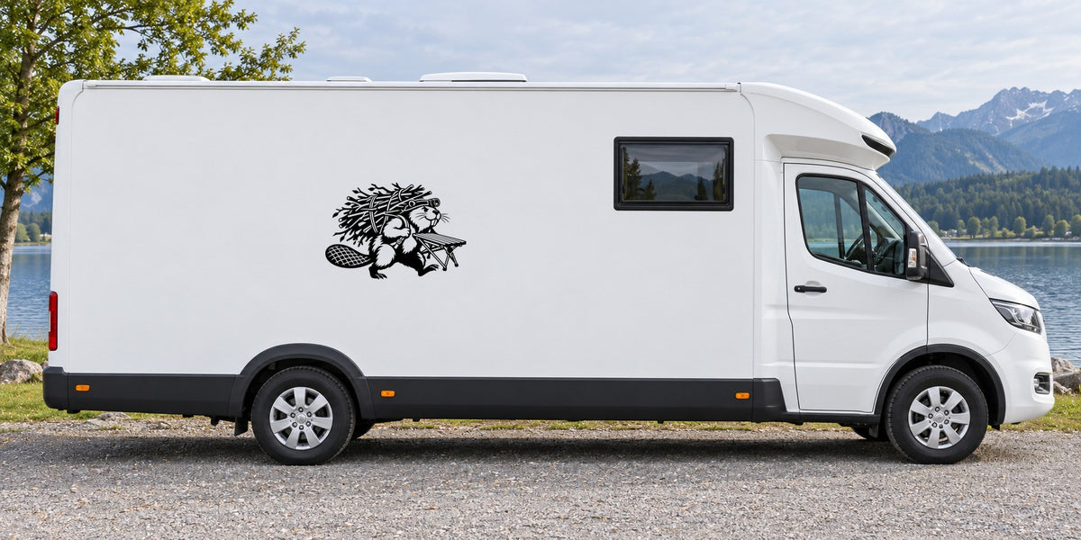 Biber baut das Wochenende – Beispiel am Wohnmobil