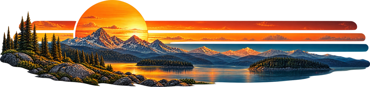 Sonnenbahn – Aufklebermotiv
