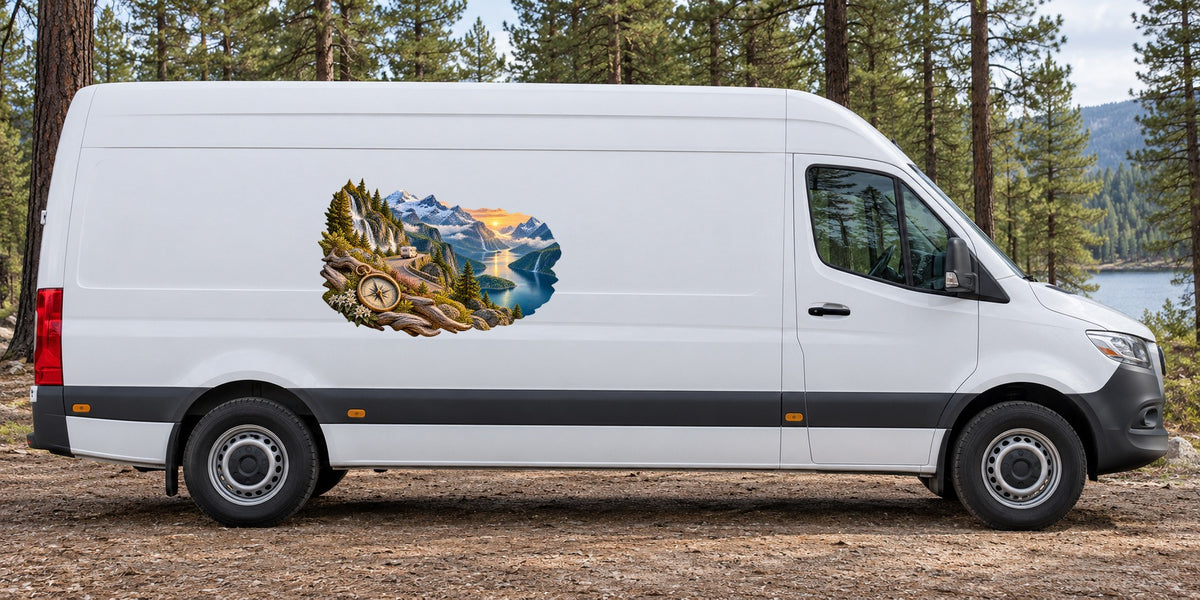 Freiheit am Fjord – Beispiel am Kastenwagen