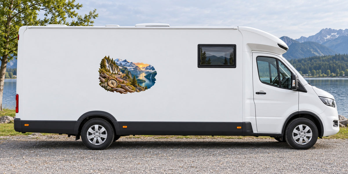 Freiheit am Fjord – Beispiel am Wohnmobil