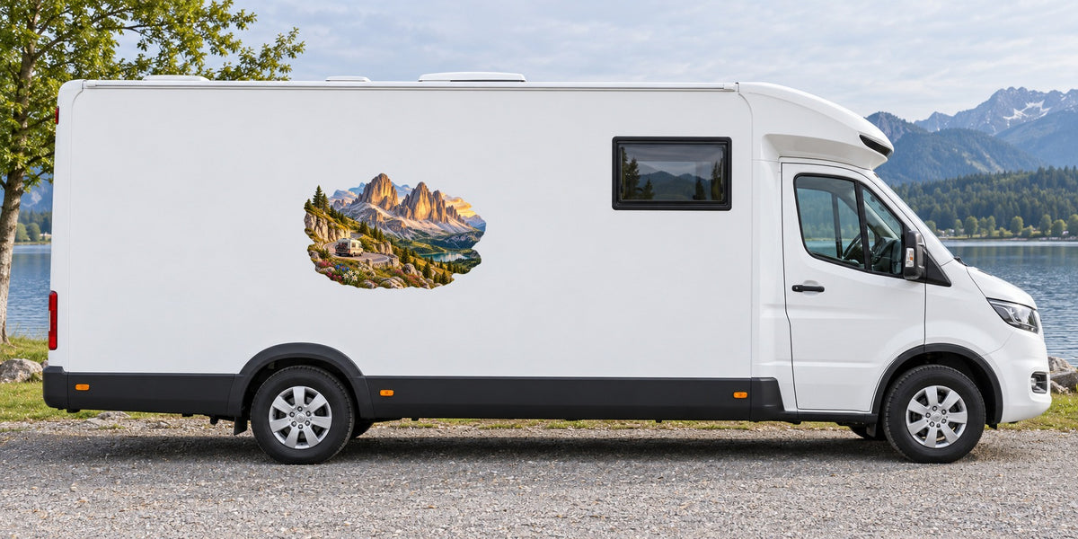 Dolomitenrunde – Beispiel am Wohnmobil
