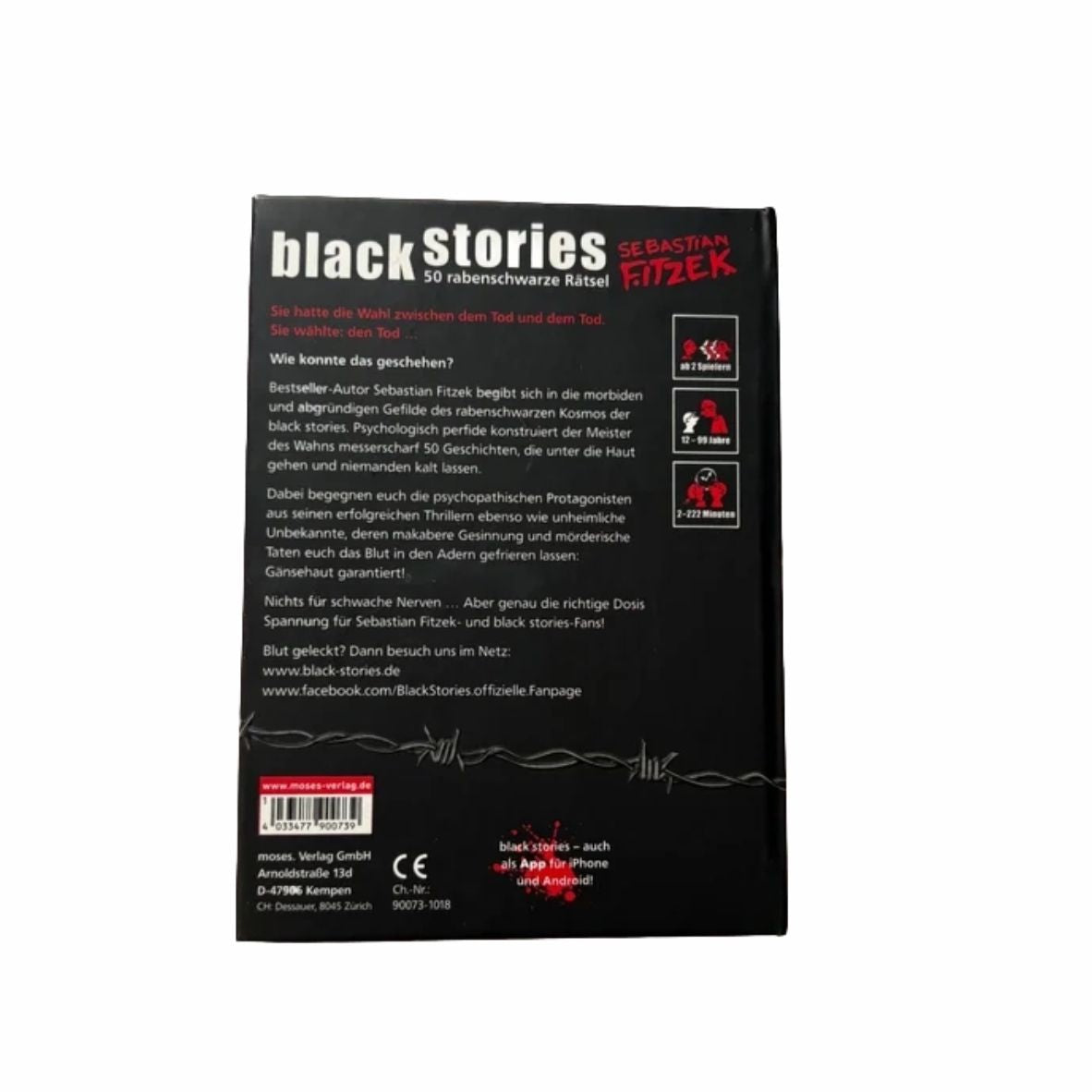 black stories Sebastian Fitzek Edition