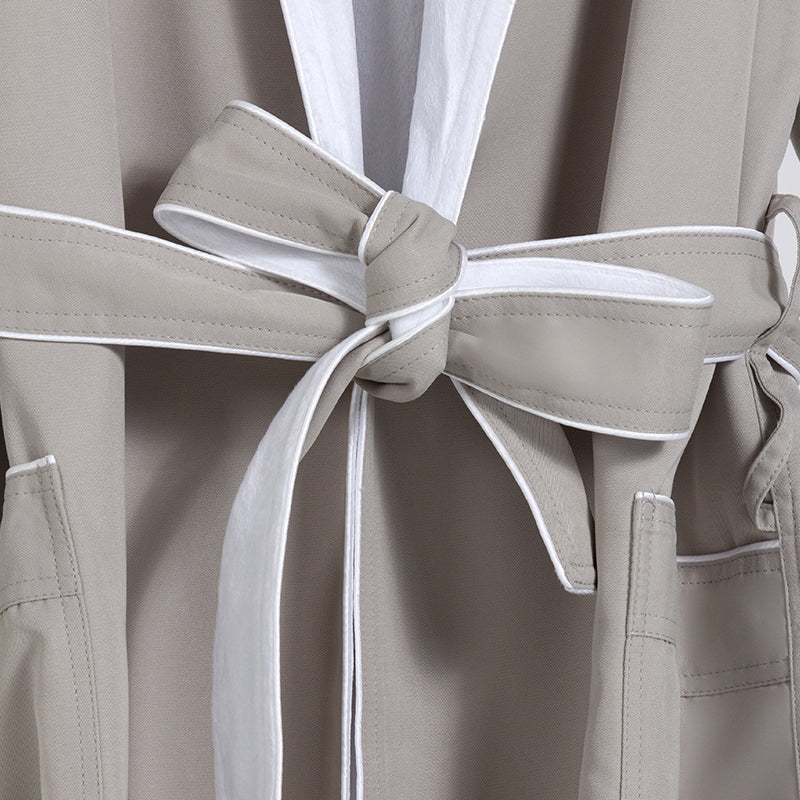Fleece-Bademantel Kapuze PERSONALISIERT mit Name 100%Baumwolle Luxus-Bademantel