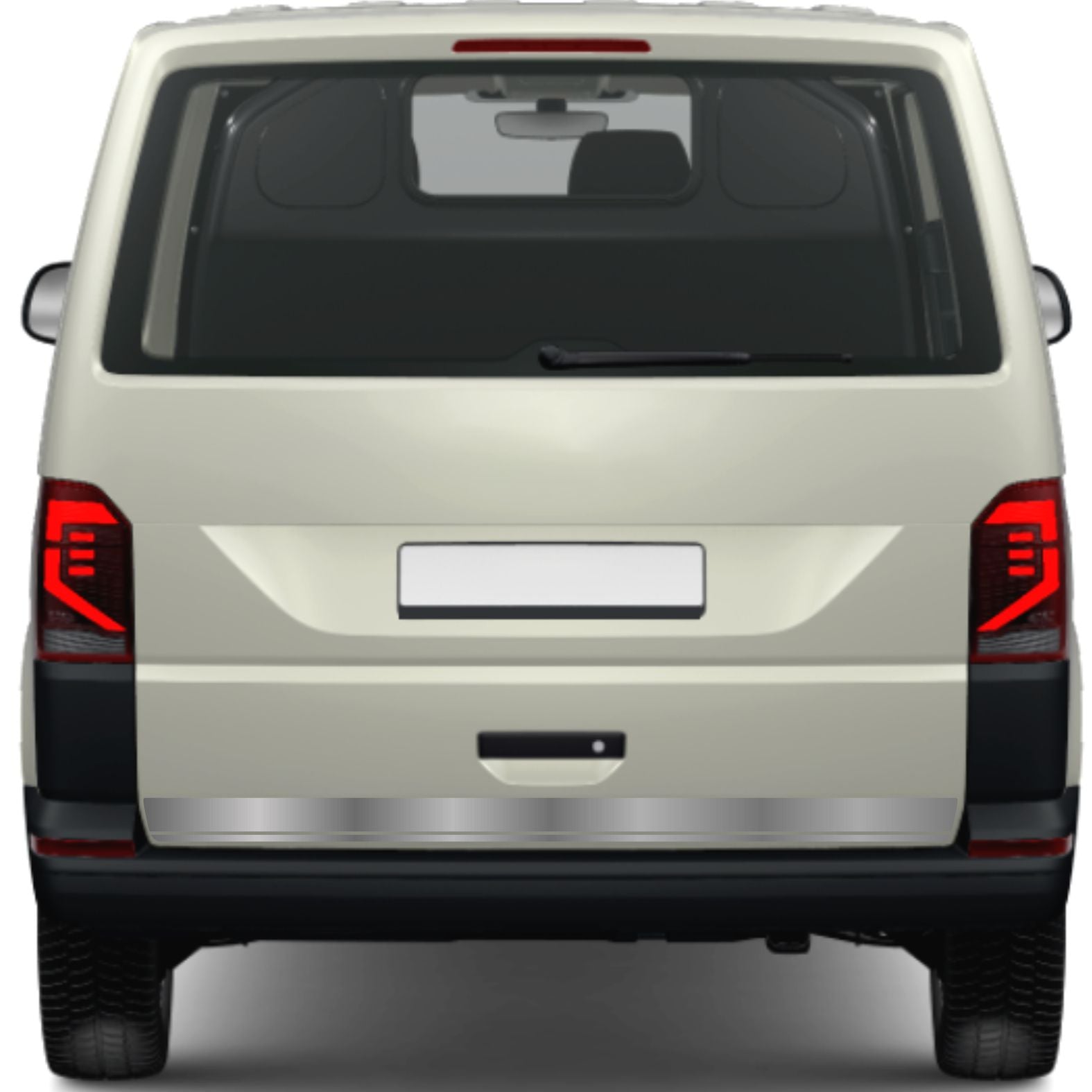 FOTOFOL - Heckklappen Heckstreifen Aufkleber Wunschtext passend für VW T6.1 T6 T5 Multivan Bulli