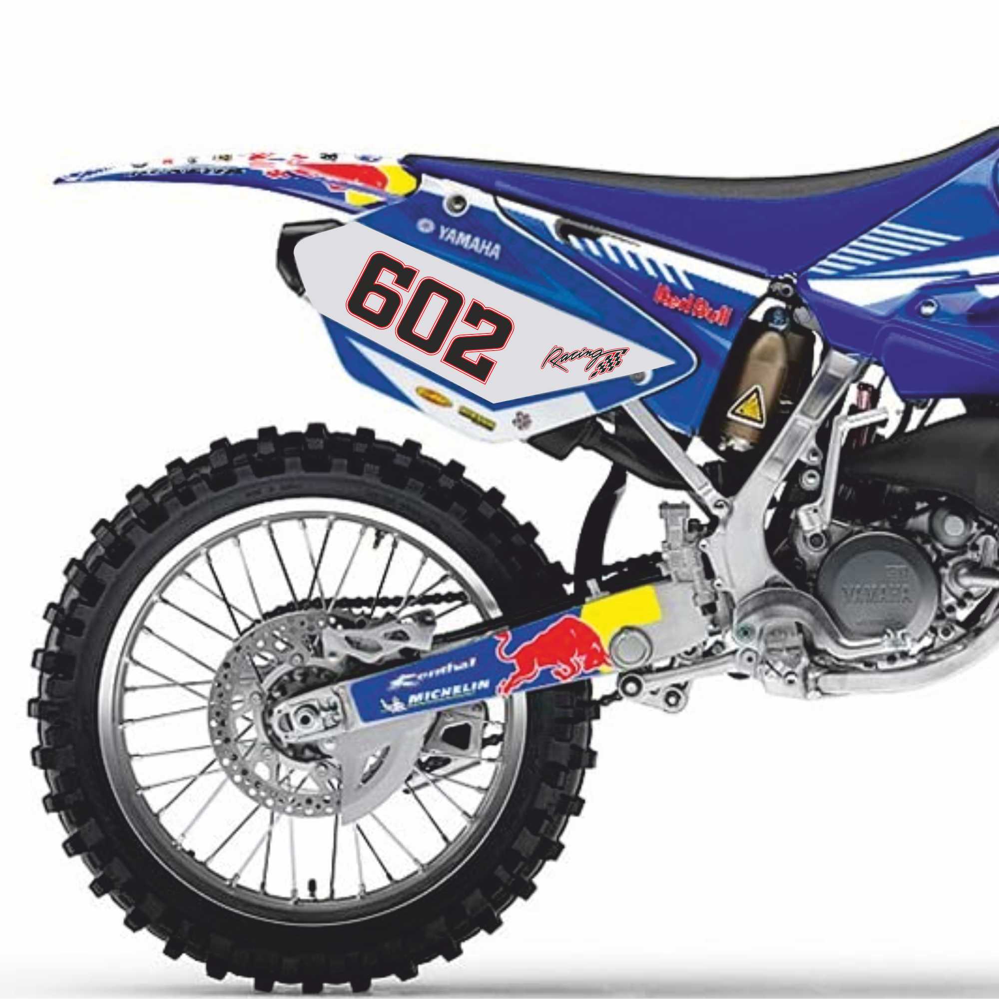 Ziffern Startnummer Aufkleber - Höhe 8cm- Motorrad, Race, Motocross, MX Racing, Enduro Bike, Auto, Quad,  Roller, Scooter - FOTOFOL