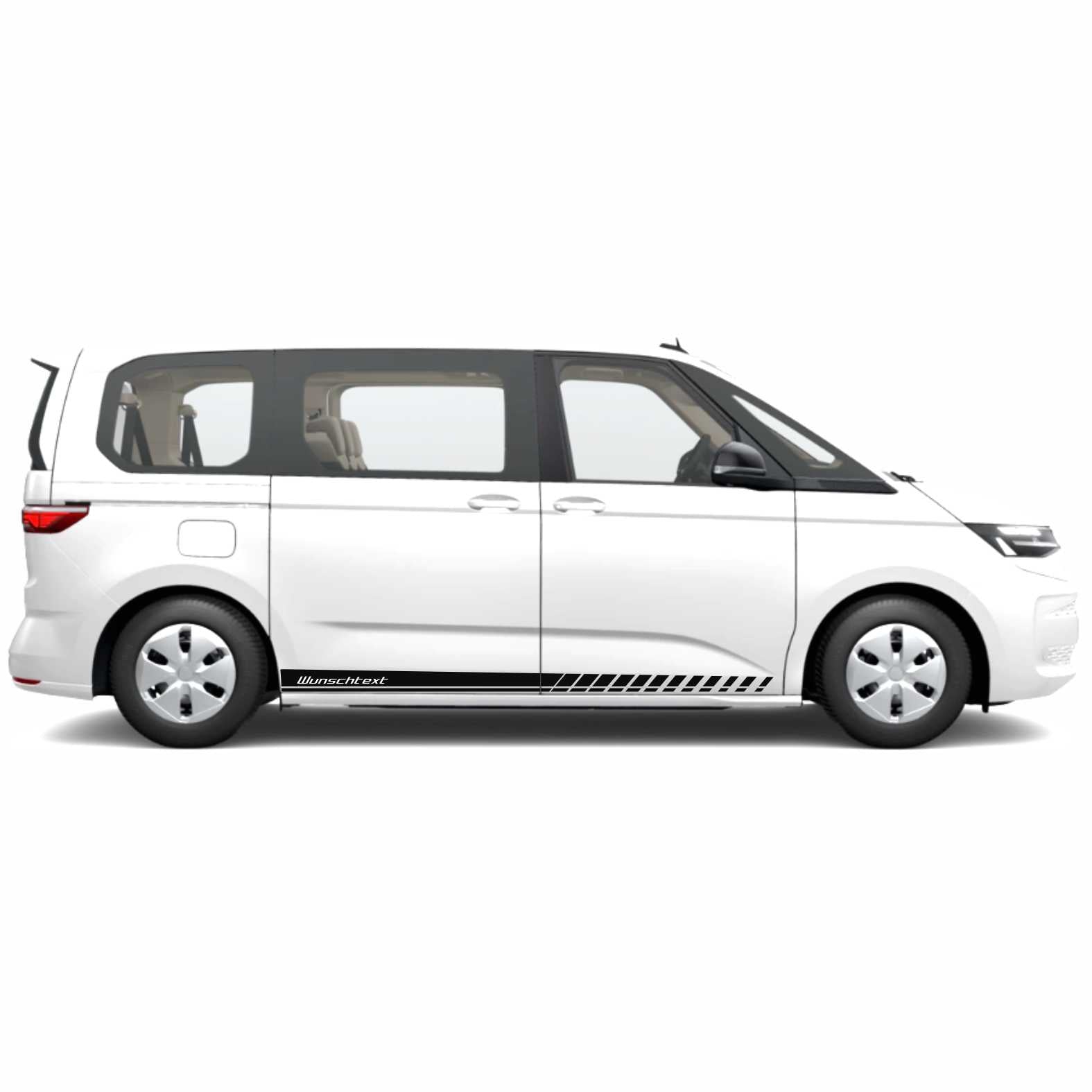 Seitenstreifen mit Wunschtext passend für VW T7 Multivan - FOTOFOL