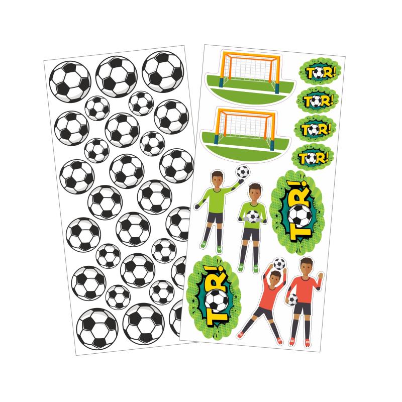 Aufkleber Set Fußball - FOTOFOL