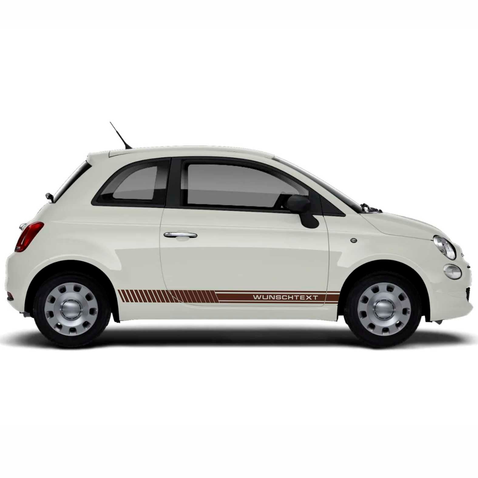 Aufkleber Auto Fiat ABARTH Seitenstreifen Sportstreifen