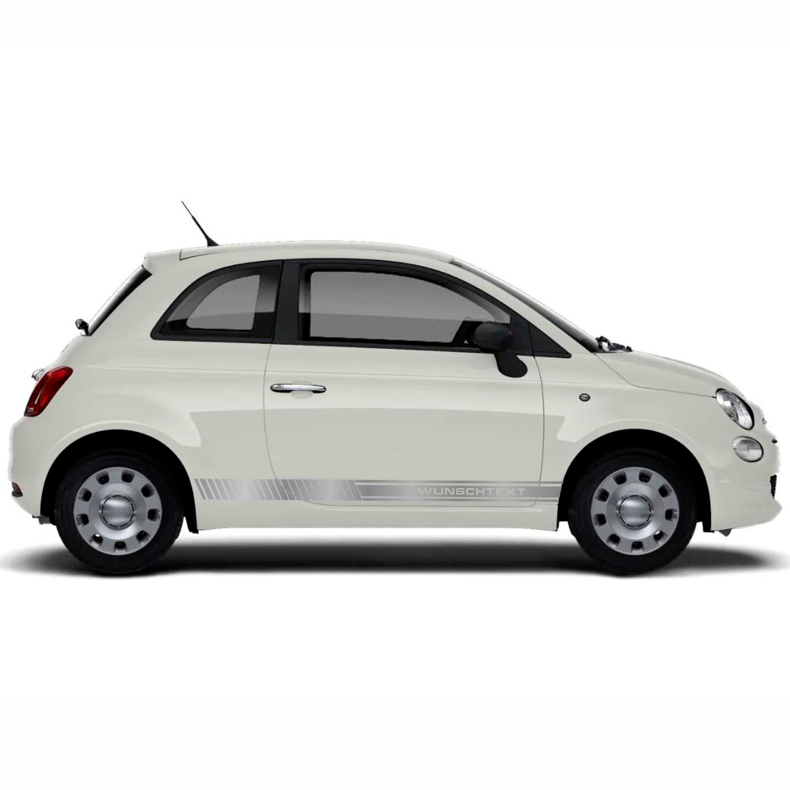 Aufkleber Auto Fiat ABARTH Seitenstreifen Sportstreifen