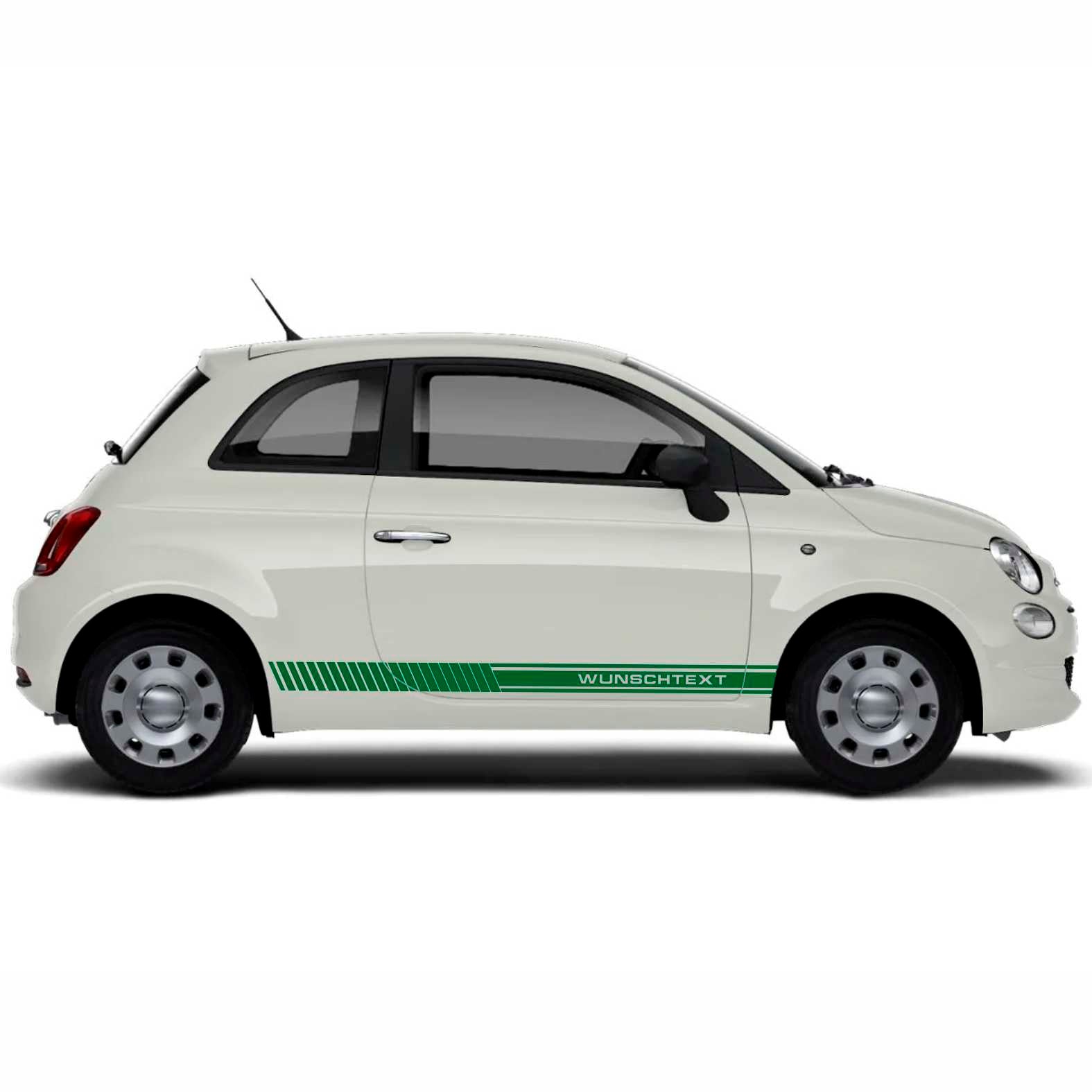 Aufkleber Auto Fiat ABARTH Seitenstreifen Sportstreifen