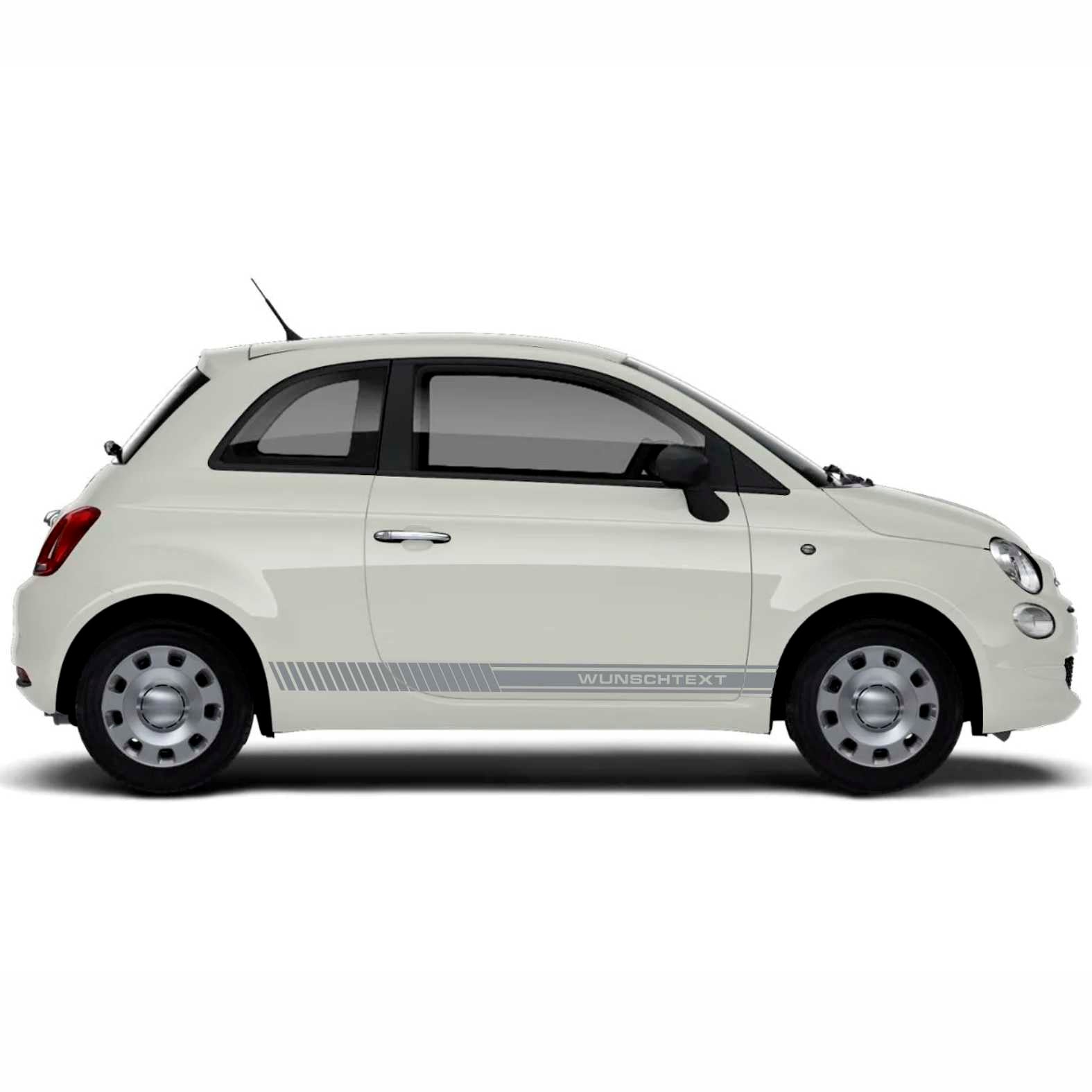 Aufkleber Auto Fiat ABARTH Seitenstreifen Sportstreifen